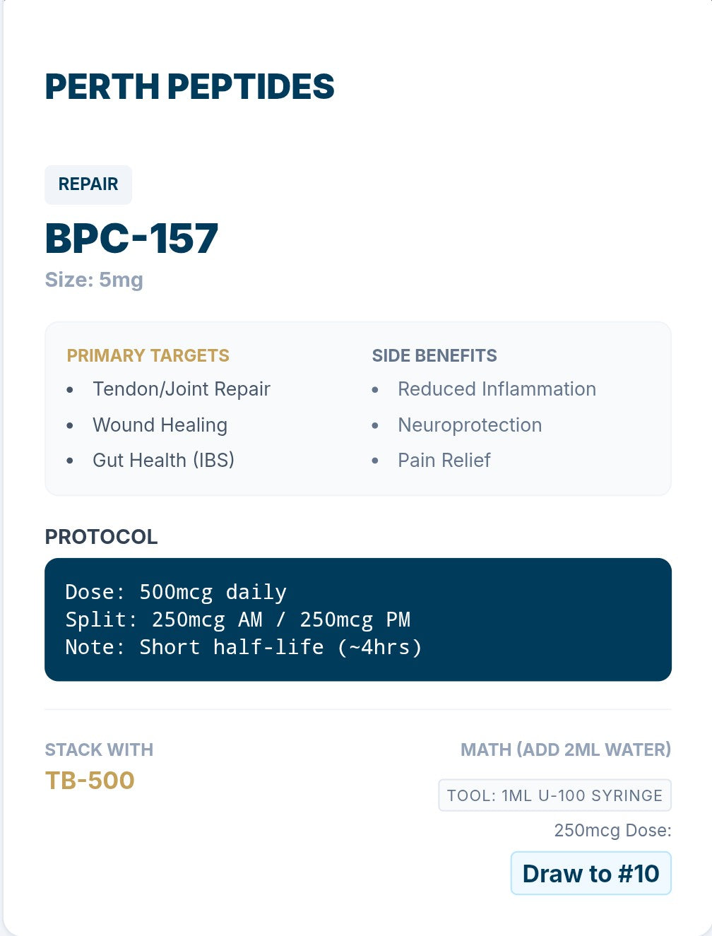BPC 157 5mg