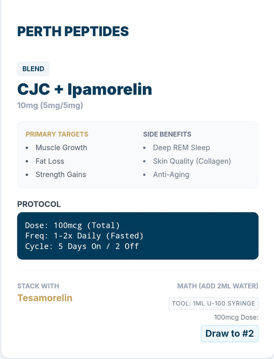 CJC-1295 NO DAC + Ipamorelin 10mg